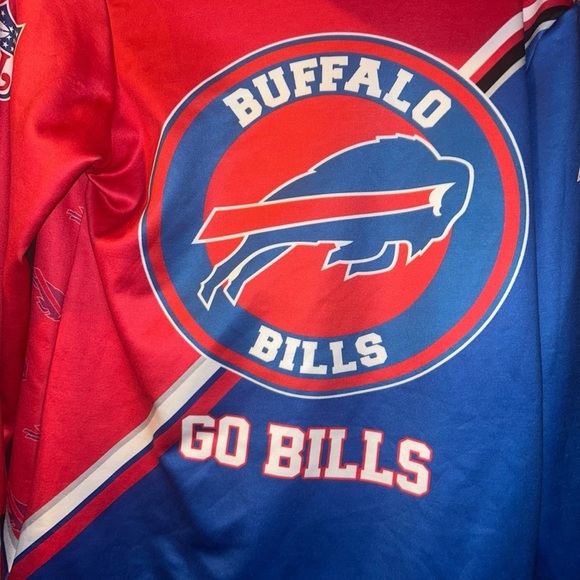 Nfl Buffalo Bills kids hoody hoodie top size Large 10 - Picture 4 of 4